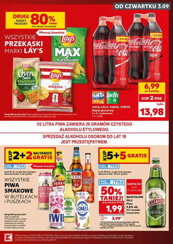 Kaufland - gazetka promocyjna Oferta Kaufland - SUPER SOBOTA od soboty 05.09 do soboty 05.09 - strona 7