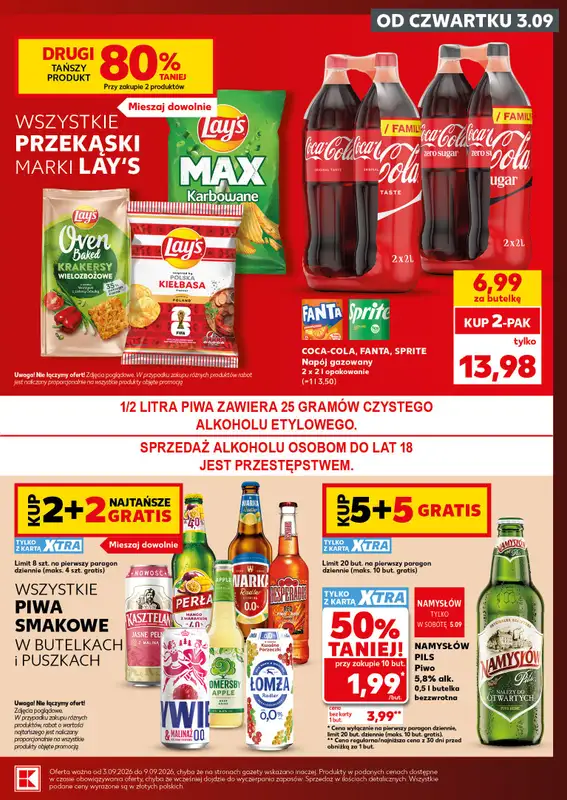 Kaufland - gazetka promocyjna Oferta Kaufland - SUPER SOBOTA od soboty 05.09 do soboty 05.09 - strona 7