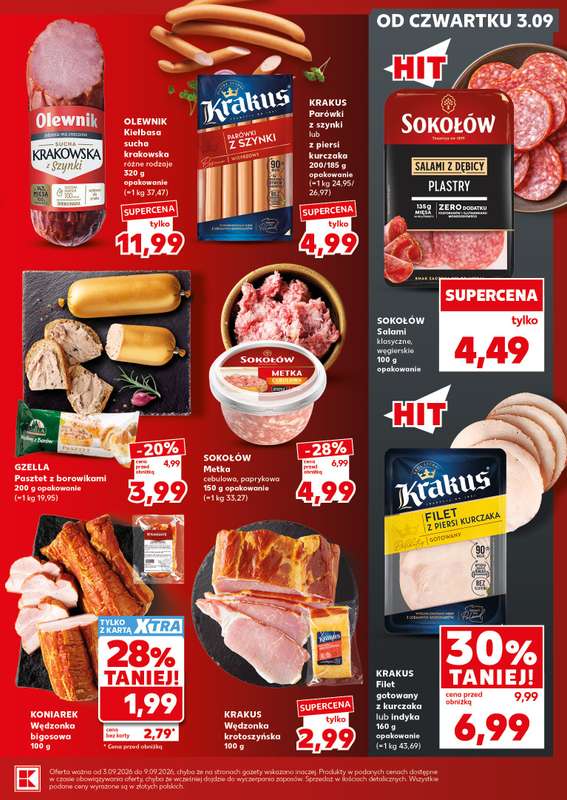 Kaufland - gazetka promocyjna Oferta Kaufland - SUPER SOBOTA od soboty 05.09 do soboty 05.09 - strona 15