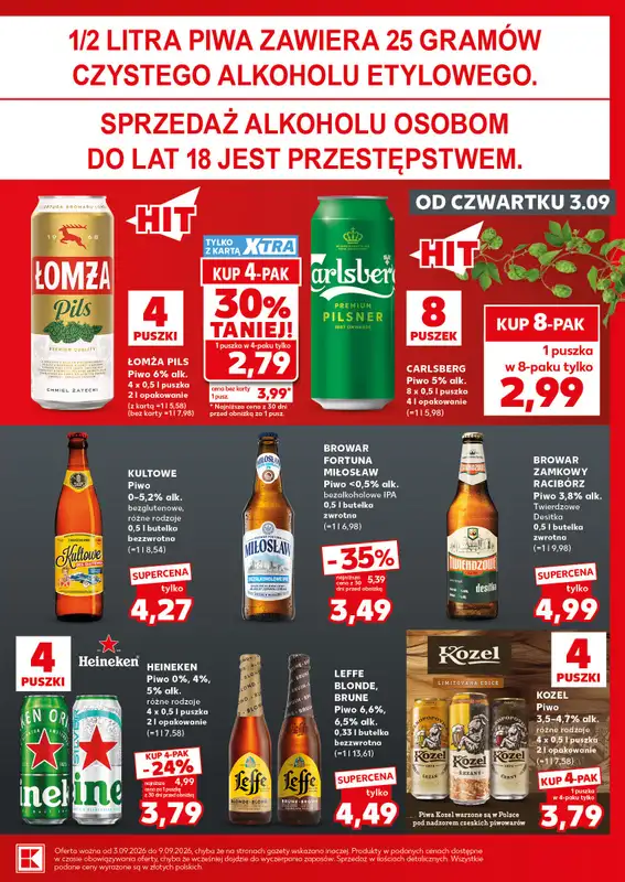 Kaufland - gazetka promocyjna Oferta Kaufland - SUPER SOBOTA od soboty 05.09 do soboty 05.09 - strona 21