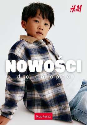 H&M - gazetka promocyjna NOWOŚCI dla chłopca od soboty 05.09 