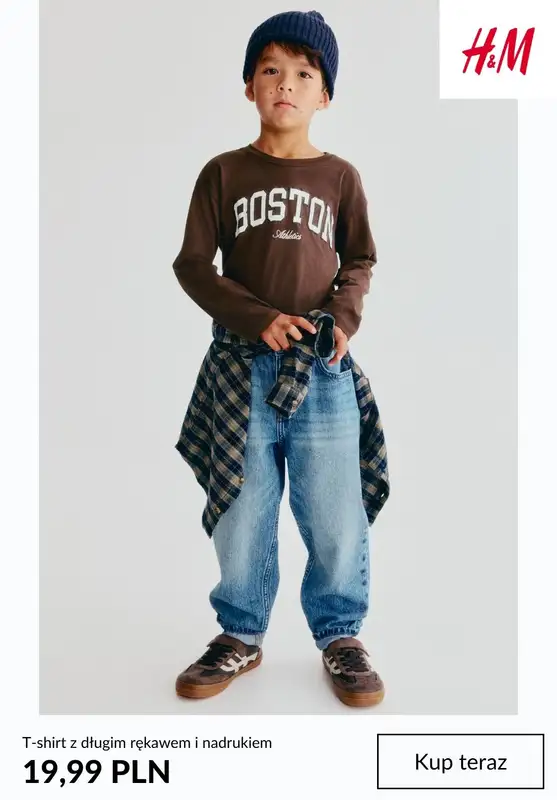 H&M - gazetka promocyjna NOWOŚCI dla chłopca od soboty 05.09  - strona 2