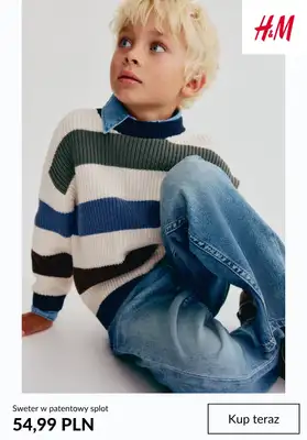 H&M - gazetka promocyjna NOWOŚCI dla chłopca od soboty 05.09  - strona 8