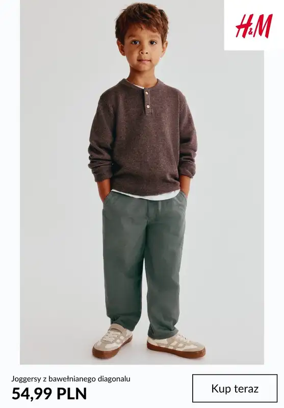 H&M - gazetka promocyjna NOWOŚCI dla chłopca od soboty 05.09  - strona 5