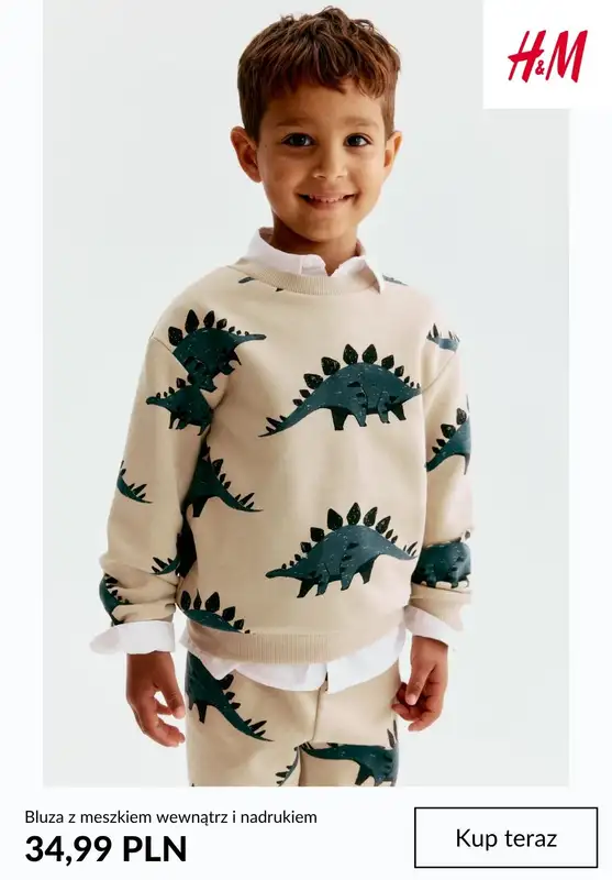 H&M - gazetka promocyjna NOWOŚCI dla chłopca od soboty 05.09  - strona 3