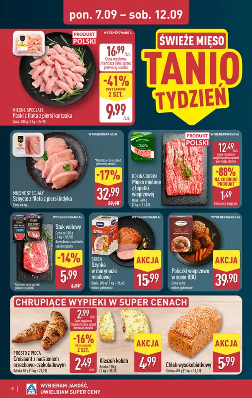Aldi - gazetka promocyjna Pełny katalog! od poniedziałku 07.09 do soboty 12.09 - strona 8