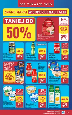 Aldi - gazetka promocyjna Pełny katalog! od poniedziałku 07.09 do soboty 12.09 - strona 13