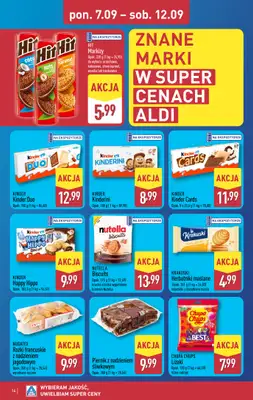 Aldi - gazetka promocyjna Pełny katalog! od poniedziałku 07.09 do soboty 12.09 - strona 14
