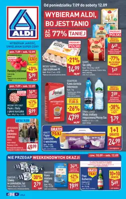 Aldi - gazetka promocyjna Pełny katalog! od poniedziałku 07.09 do soboty 12.09