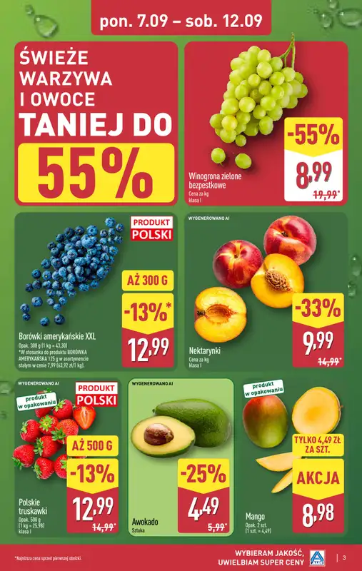 Aldi - gazetka promocyjna Pełny katalog! od poniedziałku 07.09 do soboty 12.09 - strona 3