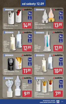 Aldi - gazetka promocyjna Pełny katalog! od poniedziałku 07.09 do soboty 12.09 - strona 47