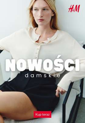 H&M - gazetka promocyjna NOWOŚCI damskie od niedzieli 06.09 