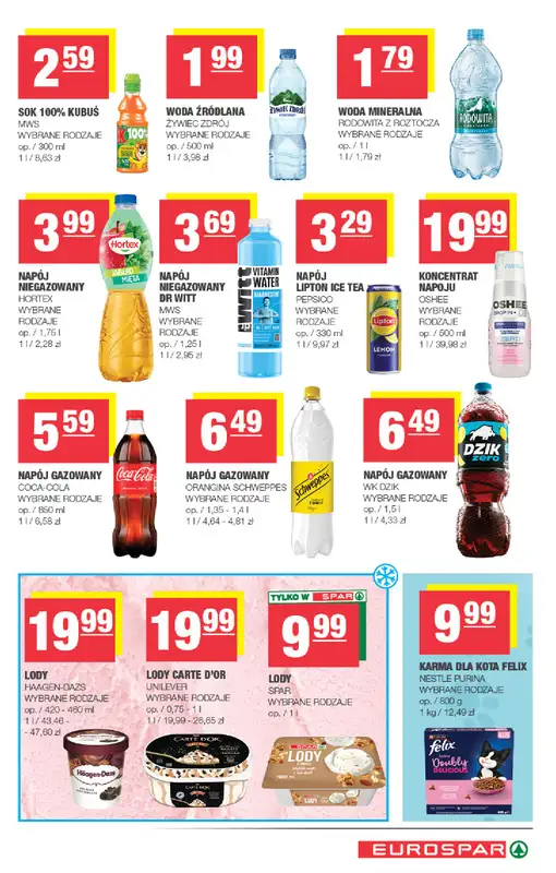 SPAR - gazetka promocyjna Gazetka Eurospar od środy 09.09 do niedzieli 20.09 - strona 13