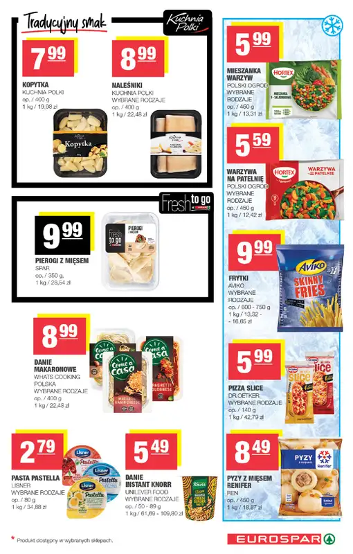 SPAR - gazetka promocyjna Gazetka Eurospar od środy 09.09 do niedzieli 20.09 - strona 9