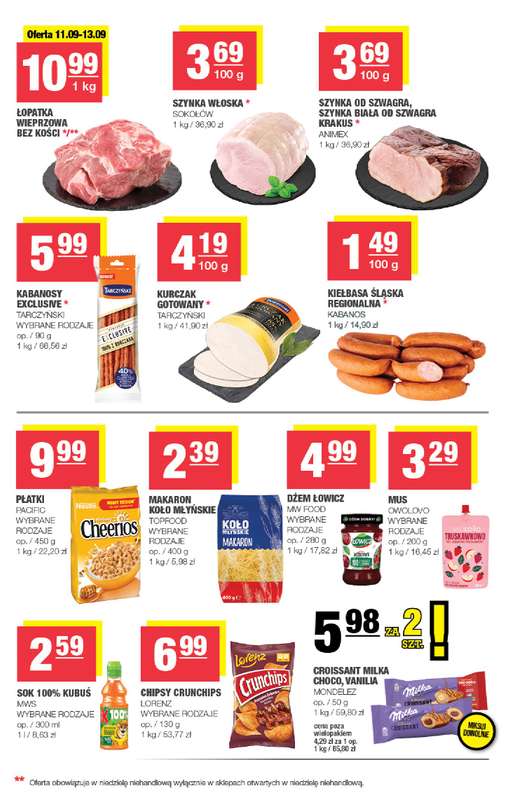 SPAR - gazetka promocyjna Gazetka Spar Mini od środy 09.09 do niedzieli 20.09 - strona 3