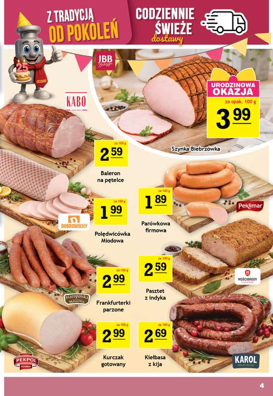 Gram Market - gazetka promocyjna Gazetka od środy 09.09 do wtorku 15.09 - strona 4