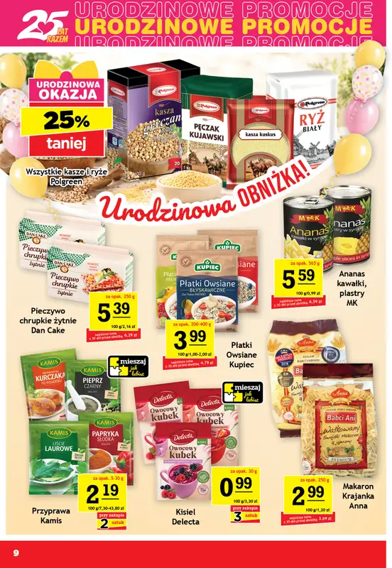 Gram Market - gazetka promocyjna Gazetka od środy 09.09 do wtorku 15.09 - strona 9