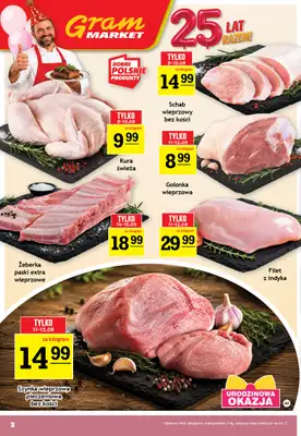 Gram Market - gazetka promocyjna Gazetka od środy 09.09 do wtorku 15.09 - strona 3