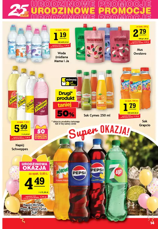 Gram Market - gazetka promocyjna Gazetka od środy 09.09 do wtorku 15.09 - strona 14