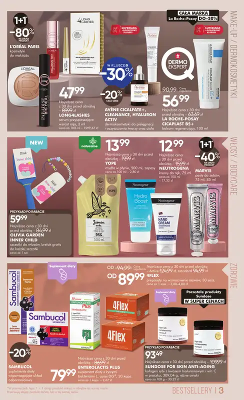 Super-Pharm - gazetka promocyjna Rozpuść swój blask od soboty 05.09 do piątku 18.09 - strona 3