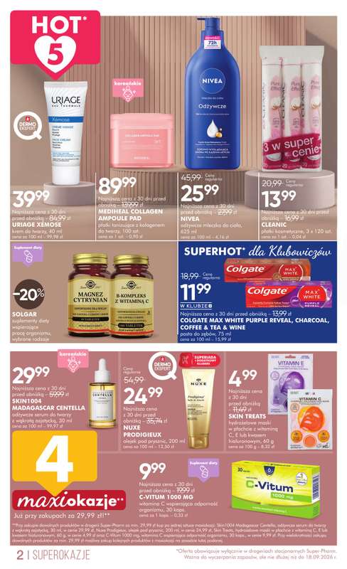 Super-Pharm - gazetka promocyjna Rozpuść swój blask od soboty 05.09 do piątku 18.09 - strona 2