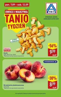 Aldi - gazetka promocyjna Aldi super cena! od poniedziałku 07.09 do soboty 12.09