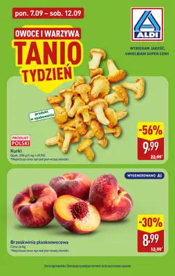 Aldi - gazetka promocyjna Aldi super cena! od poniedziałku 07.09 do soboty 12.09