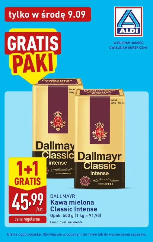 Aldi - gazetka promocyjna Tak tanio w Aldi! od środy 09.09 do środy 09.09 - strona 4
