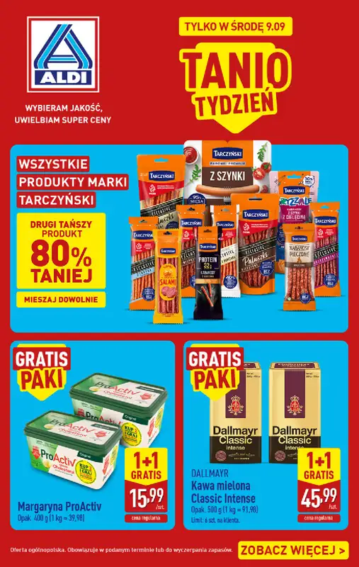 Aldi - gazetka promocyjna Tak tanio w Aldi!  