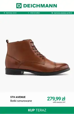 Deichmann - gazetka promocyjna Botki na obcasie od soboty 05.09  - strona 7