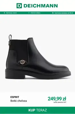 Deichmann - gazetka promocyjna Botki na obcasie od soboty 05.09  - strona 2