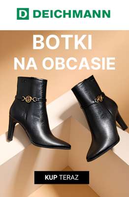 Deichmann - gazetka promocyjna Botki na obcasie od soboty 05.09 