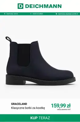 Deichmann - gazetka promocyjna Botki na obcasie od soboty 05.09  - strona 3
