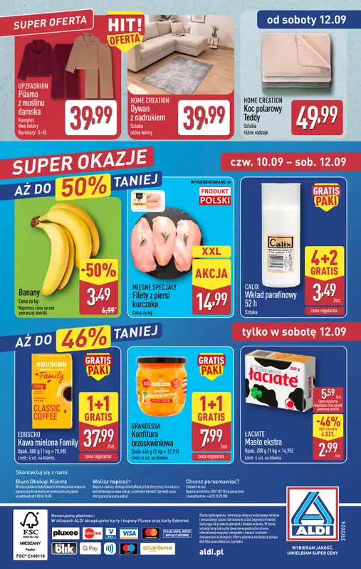 Aldi - gazetka promocyjna Weekend super cen w Aldi! od czwartku 10.09 do soboty 12.09 - strona 14