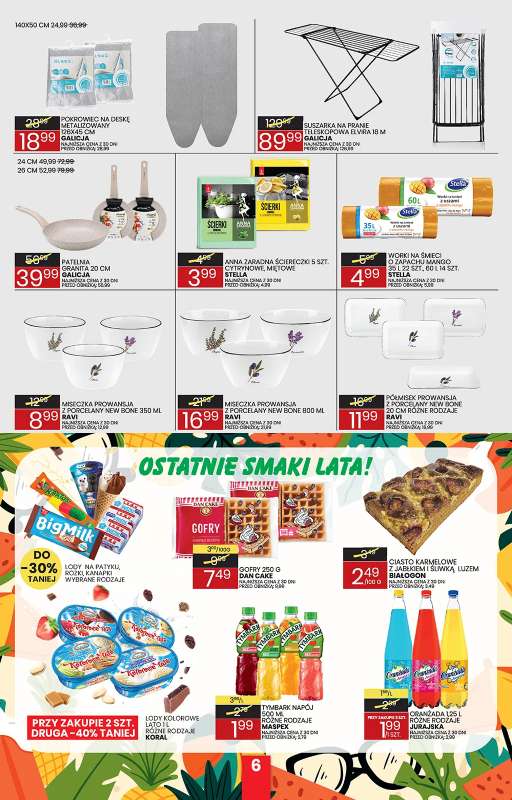 Wafelek - gazetka promocyjna Gazetka od poniedziałku 07.09 do soboty 19.09 - strona 6