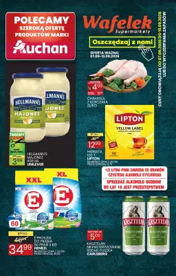 Wafelek - gazetka promocyjna Gazetka od poniedziałku 07.09 do soboty 19.09