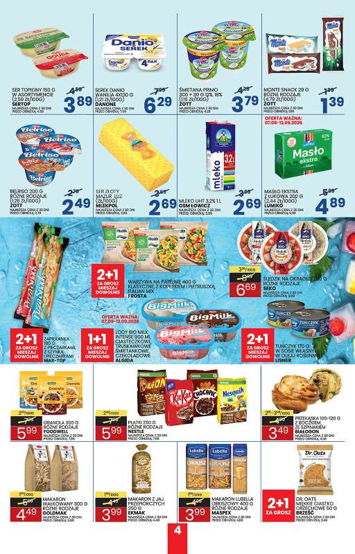 Wafelek - gazetka promocyjna Gazetka od poniedziałku 07.09 do soboty 19.09 - strona 4