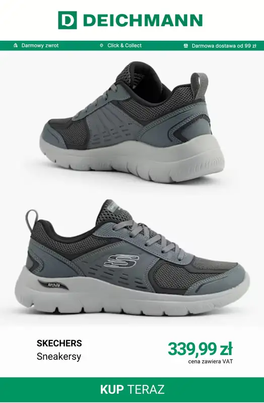 Deichmann - gazetka promocyjna Nowości dla niego od niedzieli 06.09  - strona 8