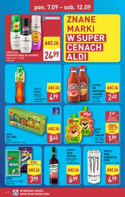 Aldi - gazetka promocyjna Wybrane produkty w super cenach Aldi! od poniedziałku 07.09 do soboty 12.09 - strona 4