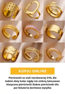 AliExpress - gazetka promocyjna Biżuteria damska od piątku 04.09  - strona 10