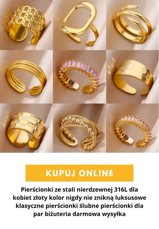 AliExpress - gazetka promocyjna Biżuteria damska od piątku 04.09  - strona 10