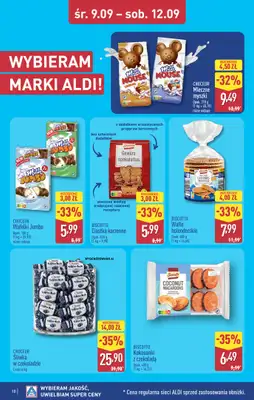 Aldi - gazetka promocyjna Toruń, ul. Gen. K. Kniaziewicza 40, WIELKIE OTWARCIE już w ŚRODĘ 9.09! od środy 09.09 do soboty 12.09 - strona 10