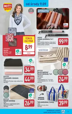 Aldi - gazetka promocyjna Toruń, ul. Gen. K. Kniaziewicza 40, WIELKIE OTWARCIE już w ŚRODĘ 9.09! od środy 09.09 do soboty 12.09 - strona 23