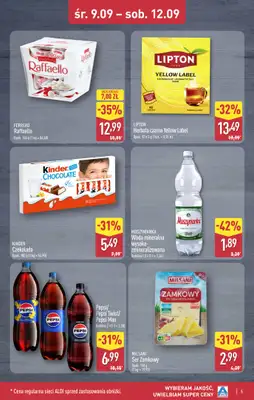 Aldi - gazetka promocyjna Toruń, ul. Gen. K. Kniaziewicza 40, WIELKIE OTWARCIE już w ŚRODĘ 9.09! od środy 09.09 do soboty 12.09 - strona 5