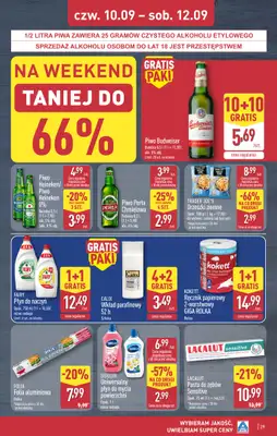 Aldi - gazetka promocyjna Toruń, ul. Gen. K. Kniaziewicza 40, WIELKIE OTWARCIE już w ŚRODĘ 9.09! od środy 09.09 do soboty 12.09 - strona 29