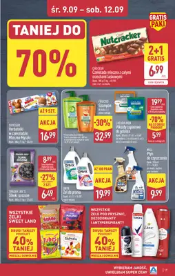 Aldi - gazetka promocyjna Toruń, ul. Gen. K. Kniaziewicza 40, WIELKIE OTWARCIE już w ŚRODĘ 9.09! od środy 09.09 do soboty 12.09 - strona 17