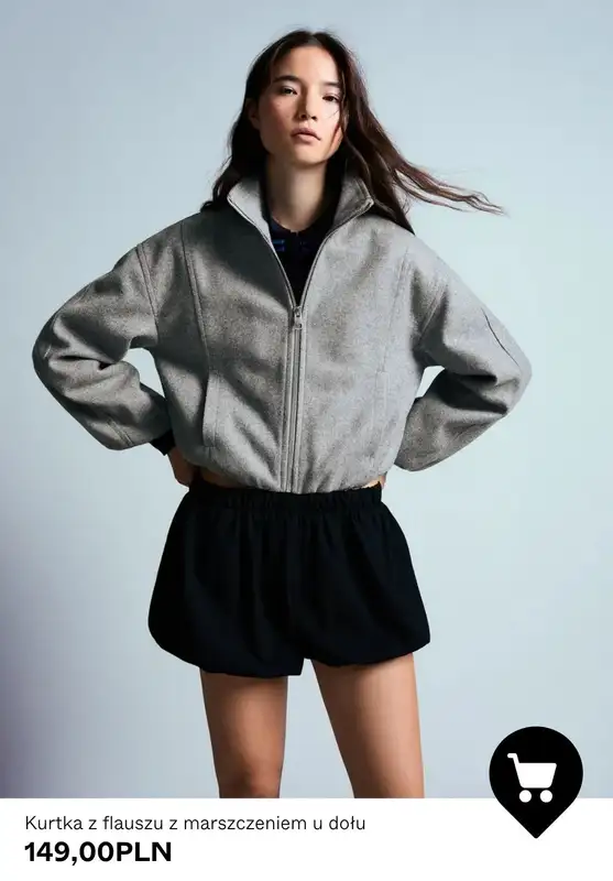 Bershka - gazetka promocyjna Kurtki przejściowe - damskie od soboty 05.09  - strona 6