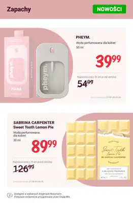 Rossmann - gazetka promocyjna Nowości na promocji! od soboty 05.09  - strona 9