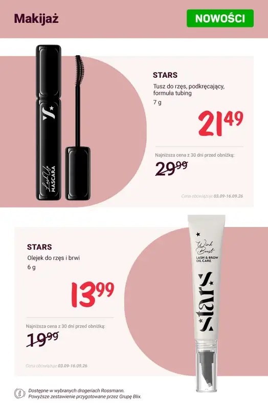 Rossmann - gazetka promocyjna Nowości na promocji! od soboty 05.09  - strona 3