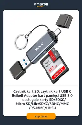 Amazon - gazetka promocyjna OKAZJE do 100 zł! od soboty 05.09  - strona 8